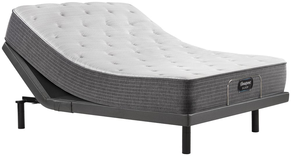 beautyrest smart motion twin bed silver mattress