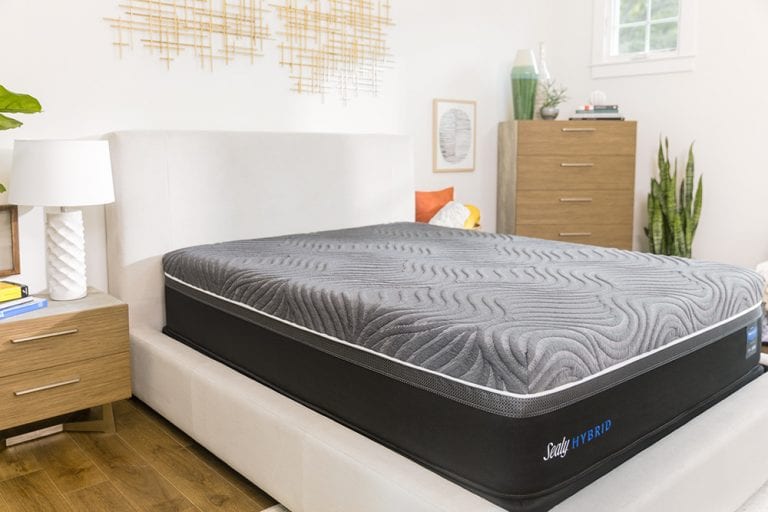 sealy healthy dream hybrid 2-stage crib mattress