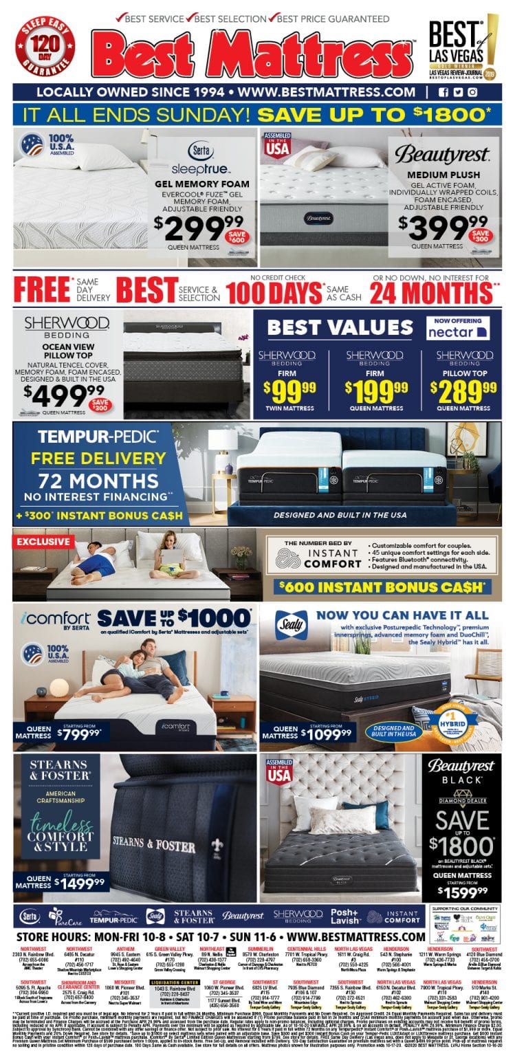 Promotions - Best Mattress