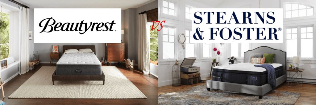 compare beautyrest sealy stearns and foster mattress