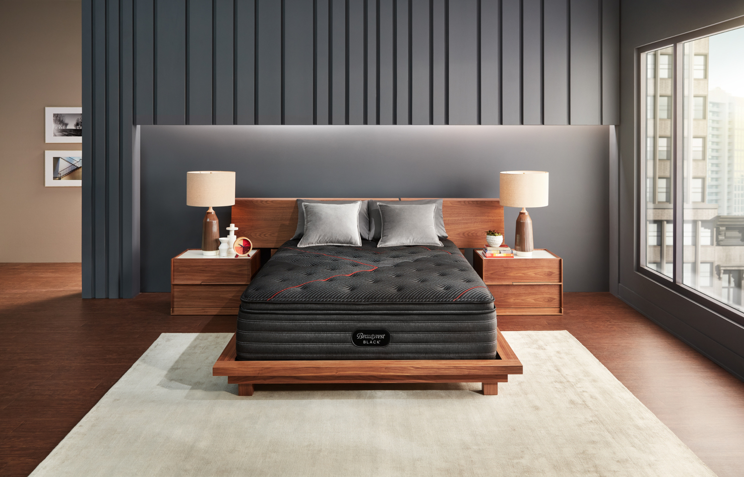beautyrest black c-class plush mattress