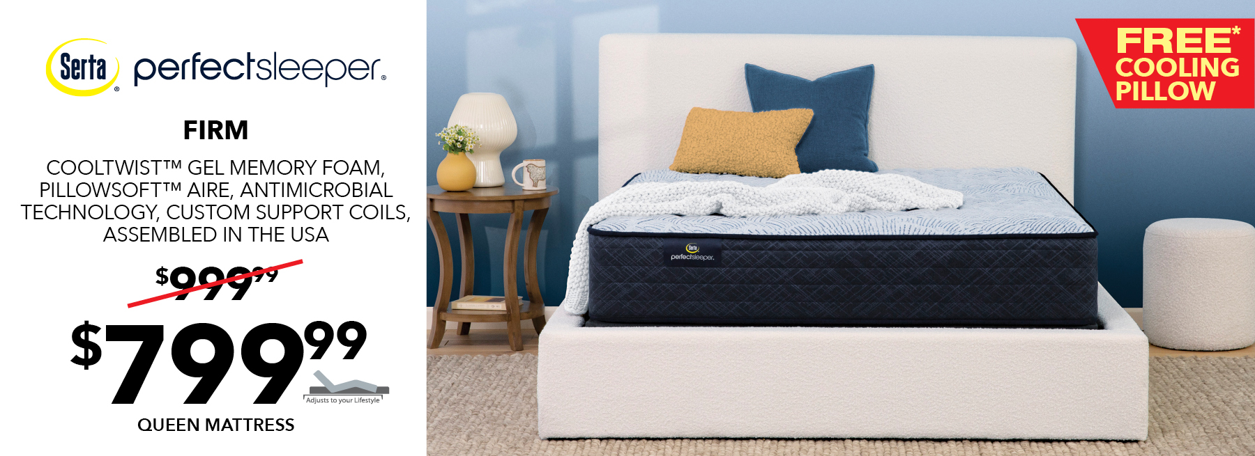 Serta perfect sleeper top cooling pillow