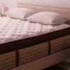 Helix Midnight Elite Pillow Top mattress with pillows